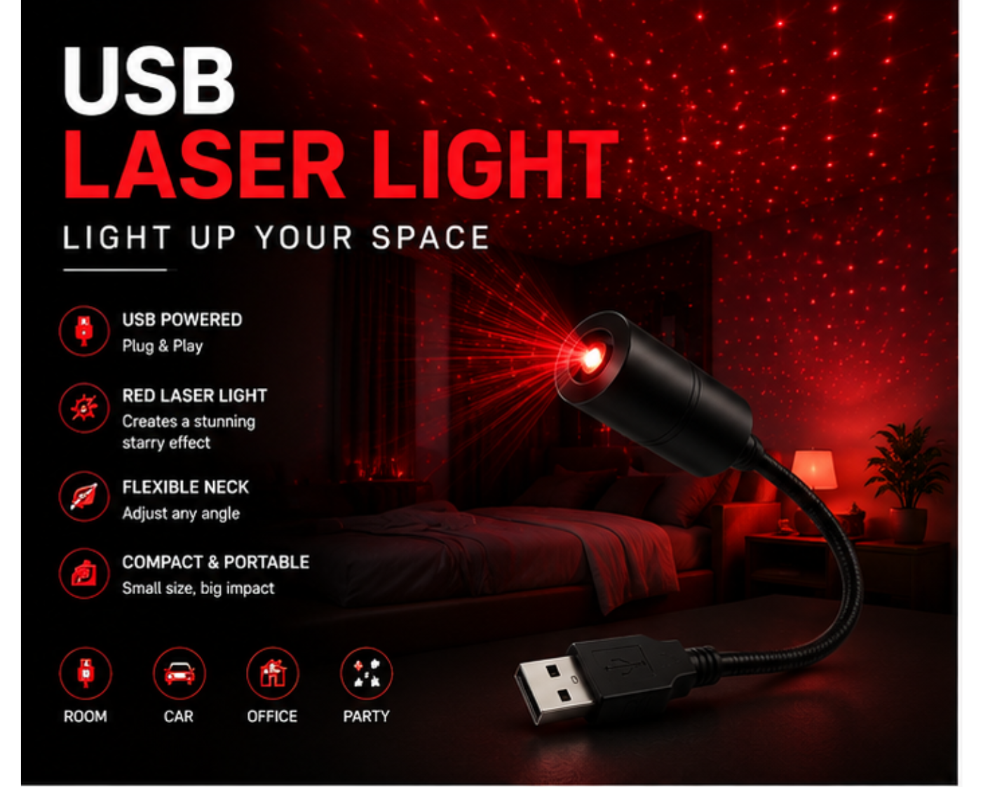 USB Light for Decoration